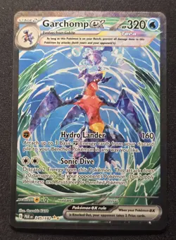 Pokemon TCG Garchomp EX 245/182 Special Illustration Rare Paradox Rift - Image 1