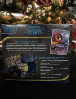 Pokemon TCG Pokemon Center Phantasmal Flames ETB *Small Tear In Seal* - Image 3