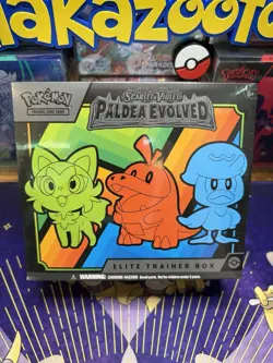 Pokemon TCG Paldea Evolved Elite Trainer Box ETB Brand New/Factory Sealed - Image 1