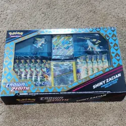 Pokemon TCG Crown Zenith SHINY ZACIAN Premium Figure Collection - Factory Sealed - Image 2