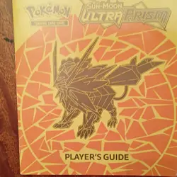 Pokemon TCG Sun & Moon Ultra Prism Player's Guide Solgaleo English Paper - Image 1