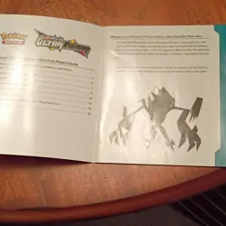 Pokemon TCG Sun & Moon Ultra Prism Player's Guide Solgaleo English Paper - Image 2