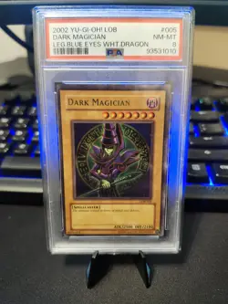 Dark Magician LOB-005 The Legend of Blue Eyes White Dragon Unlimited - Image 1