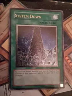 Yu-Gi-Oh! System Down CRV-EN041 1st ed Ultimate Rare LP - Image 1