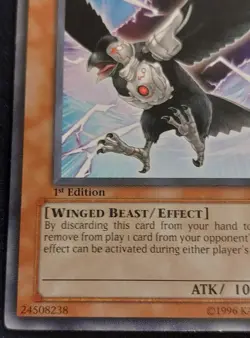 Yugioh tcg D.D. Crow STON-EN024 Rare 1st Edition mp - Image 3