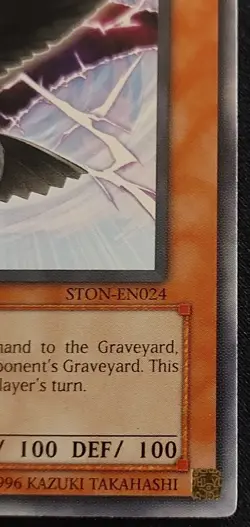Yugioh tcg D.D. Crow STON-EN024 Rare 1st Edition mp - Image 4