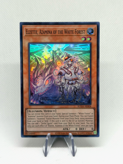 Elzette, Azamina of the White Forest SUDA-AE008 Super Rare AE Near mint YuGiOh - Image 1