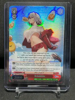 Brunhilde AZL/S119-E076S SR Super Rare Weiss Schwarz Azur Lane Vol. 2 - Image 1