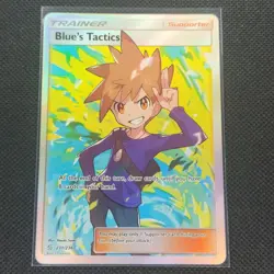 Blue’s Tactics - 231/236 - Ultra Rare - Unified Minds - Pokemon Card - NM/M - Image 1