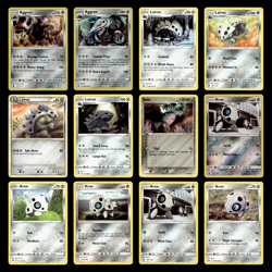 12x Aggron Lot Lairon Aron 67.0 Sun Moon Crimson Invasion Pokemon Cards Set TCG - Image 1