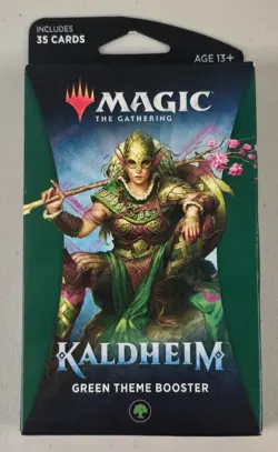 Magic the Gathering MTG KALDHEIM Green Theme Booster 35 Cards NEW + SEALED - Image 1