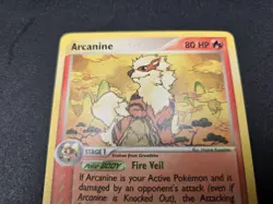 Arcanine EX Sandstorm 15/100 Rare Regular Unlimited Pokemon Card - Image 4