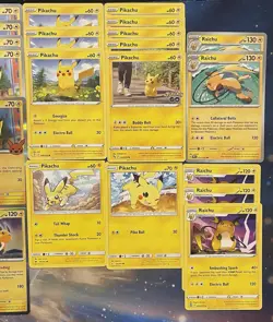 Pokemon Tcg Pikachu Card Lot (31) SM, SWSH, SV + Raichu - Many Sets - Image 2