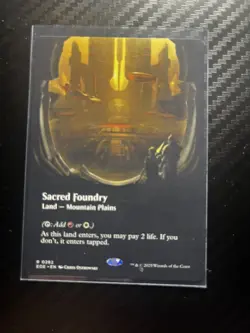 Sacred Foundry (Borderless) Edge of Eternities Regular - Image 1