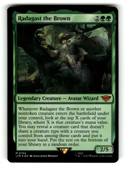 Radagast the Brown Universes Beyond: The Lord of the Rings: NM FOIL - Image 1