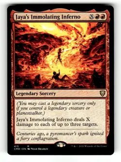 Jaya's Immolating Inferno Commander Legends 415 Near Mint 1 - Image 1