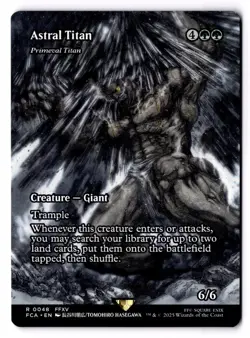 Astral Titan - Primeval Titan (Showcase) 48 R FINAL FANTASY: Through the Ages Ne - Image 1