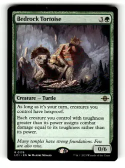 Bedrock Tortoise The Lost Caverns of Ixalan 176 Near Mint - Image 1