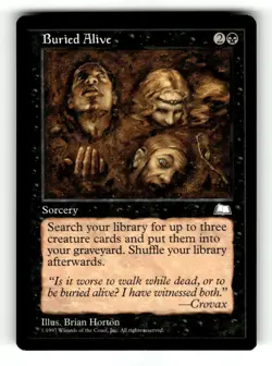 Buried Alive Weatherlight Near Mint - Image 1