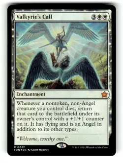 Valkyrie's Call Foundations 27 NM FOIL 1 - Image 1