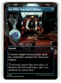 An Offer You Can't Refuse (Borderless) Foundations 311 NM FOIL - Image 1