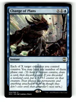 Change of Plans Commander: Streets of New Capenna 24 Near Mint - Image 1