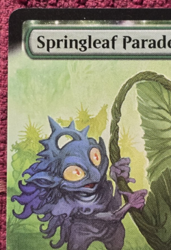 MTG Springleaf Parade (Extended Art) Commander: Lorwyn Eclipsed Regular #0039 - Image 2