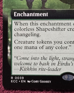MTG Springleaf Parade (Extended Art) Commander: Lorwyn Eclipsed Regular #0039 - Image 5