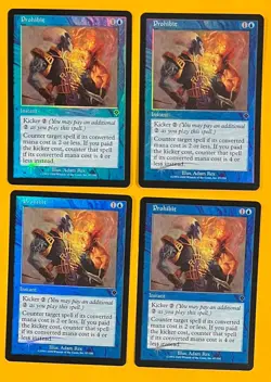 MTG PROHIBIT (Foil) (x4) Invasion (OldManMTG 011-767) - Image 1