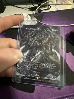 Astral Titan (Showcase NM) #48 Final Fantasy MTG - Image 3