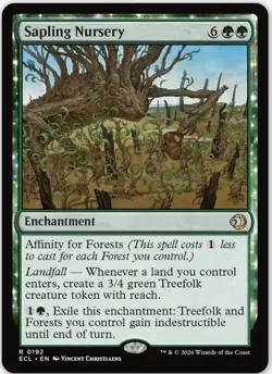 Magic: The Gathering Sapling Nursery Enchantment ECL #0192 - Image 1