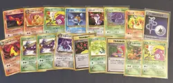 Japanese Team Rocket Dark Flareon, Squirtle and Other Pokemon Card Lot EX/NM - Image 1