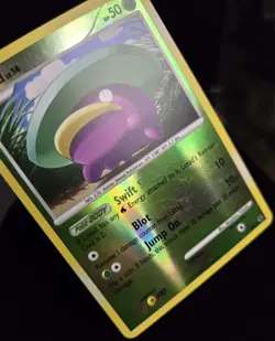 Pokemon TCG - LOTAD (SHINY) - #SH4 - SHINY HOLO RARE - PLATINUM (2009) - MP/LP - Image 2