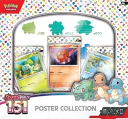 Pokemon TCG: Scarlet & Violet 151 Poster Collection Box 3 Packs New Sealed 820650853166 - Image 2