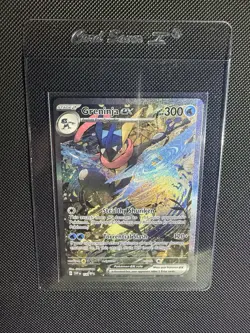 Pokemon TCG Greninja EX 132 Shrouded Fable Promo Special Illustration - Image 4