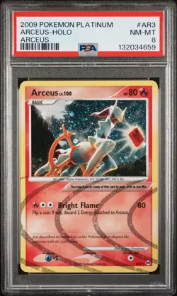 PSA 8 NM-MT - Arceus - Holo AR3 Platinum Arceus - Pokemon TCG - Image 1