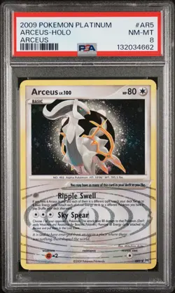 PSA 8 NM-MT - Arceus - Holo AR5 Platinum Arceus - Pokemon TCG - Image 1