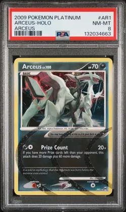 PSA 8 NM-MT - Arceus - Holo AR1 Platinum Arceus - Pokemon TCG - Image 1