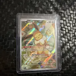 Pokemon TCG Eevee SVP 173 Black Star Promo Holo Prismatic Evolutions - Image 2
