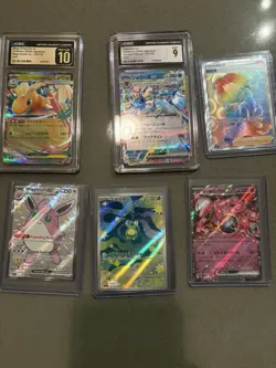 Pokemon TCG CGC 10 Random Lot with Singles and Holos - Image 5