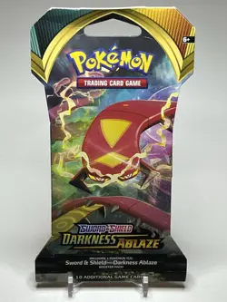 Pokemon TCG Sword & Shield Darkness Ablaze Booster Pack 820650807138 - Image 1