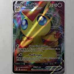 Pokemon Victini VMAX 022/163 Battle Styles Sword & Shield ULTRA RARE - Image 1