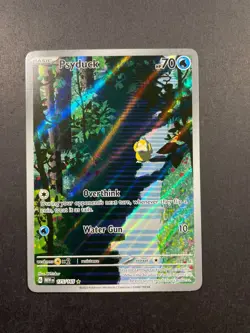 2023 Pokemon SV 151 - MEW EN Psyduck #175/165 Illustration Rare PSA Worthy 🔥!! - Image 1