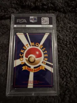 Pokemon Mew Holo Rare Swirl #151 Japanese Fossil PSA 8 - Image 2