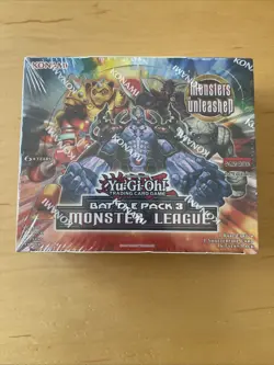 YuGiOh BATTLE PACK 3: MONSTER LEAGUE Sealed Booster Box, 36 Packs - Image 1