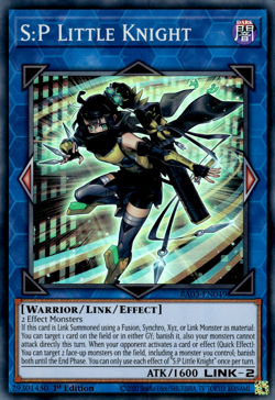 [SUPER RARE] YuGiOh - S:P Little Knight - NM/M RA03-EN049 1st Ed - Image 1