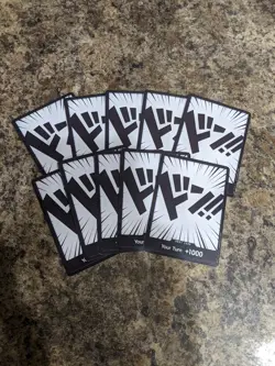 One Piece TCG Film Red Uta Art Set Of 10 Don!! LP *IN HAND* - Image 2