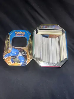 Pokemon Bulk Lot +350 cards, Blastoise EX Tin included - Image 1