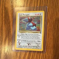 Pokemon Cool Porygon 15/53 Wotc Promo Holo Card 50HP Virtual Wizards 2000 - Image 1