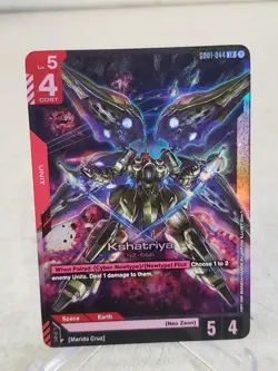 Japanese Gundam Card Game Kshatriya GD01-044 LR New Type Rising - Image 1